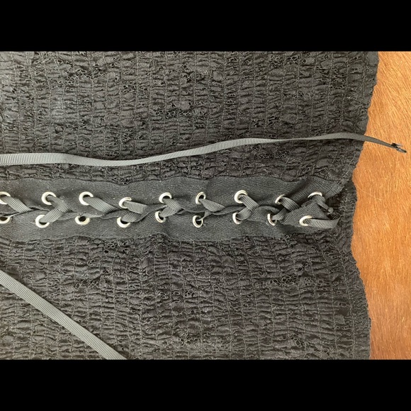 !!!! BLACK lacy tube top - Picture 3 of 6